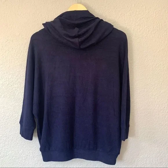 NWT BB Dakota Under The Hood Hoodie Navy Heather - Picture 6 of 11